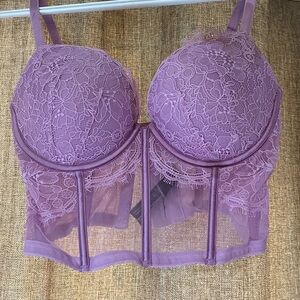 Victoria Secret purple corset top